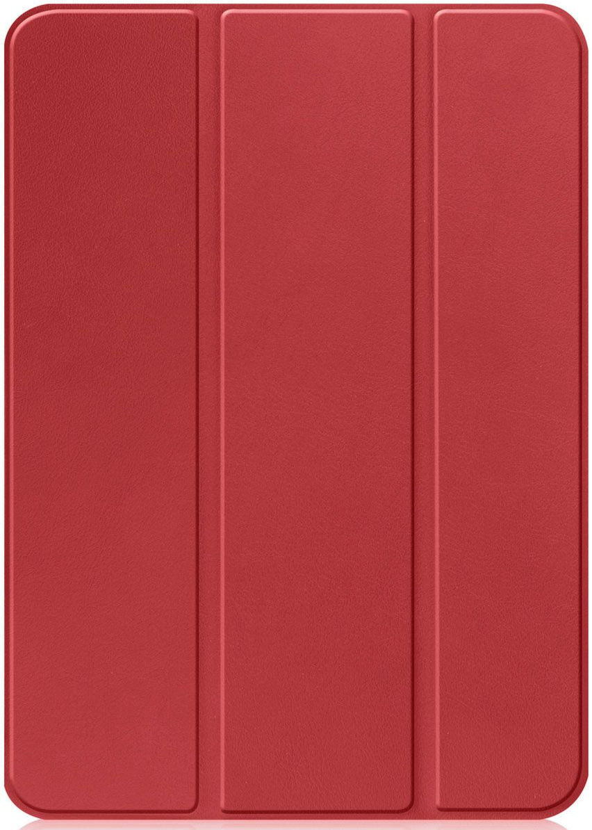 Apple iPad 11 (2025) / 10.9 (2022) Hoes Tri-Fold Book Case Rood afbeelding 10