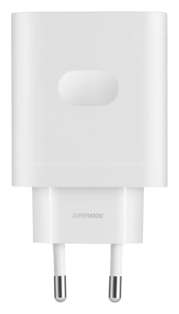 Originele OnePlus SuperVOOC 80W GaN Snellader USB-C Adapter Wit afbeelding 2