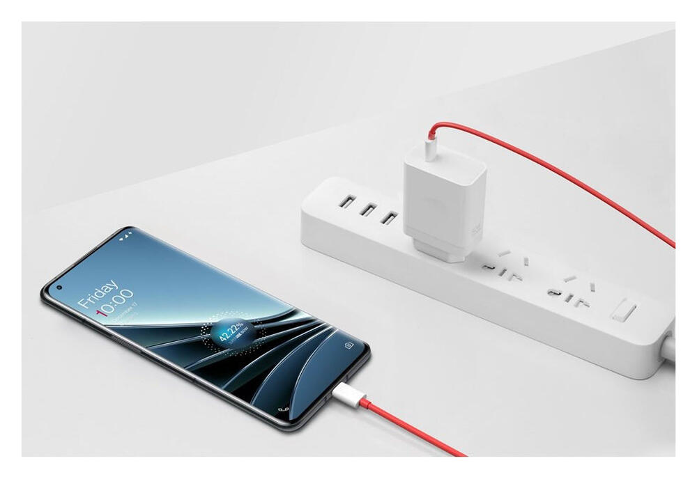 Originele OnePlus SuperVOOC 80W GaN Snellader USB-C Adapter Wit afbeelding 4