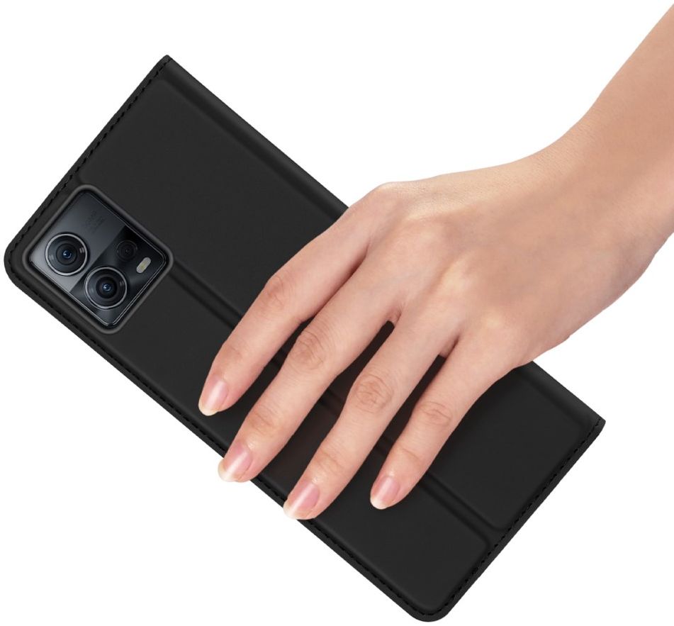 Dux Ducis Skin Pro Motorola Moto Edge 30 Fusion Hoesje Zwart afbeelding 6