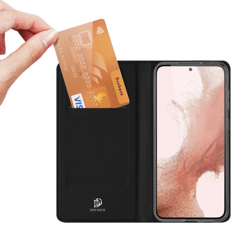 Dux Ducis Skin Pro Samsung Galaxy S23 Hoesje Portemonnee Zwart afbeelding 1