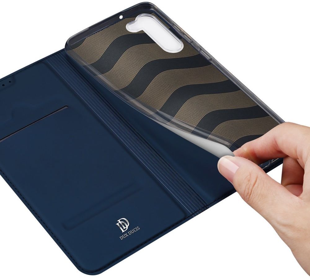 Dux Ducis Skin Pro Samsung Galaxy S23 Plus Hoesje Portemonnee Blauw afbeelding 7