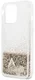 Guess Apple iPhone 14 Pro Hoesje Hard Case Gold Glitter Charms afbeelding 4