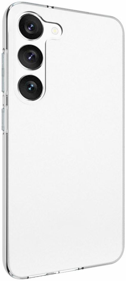Samsung Galaxy S23 Hoesje Dun TPU Back Cover Transparant afbeelding 2