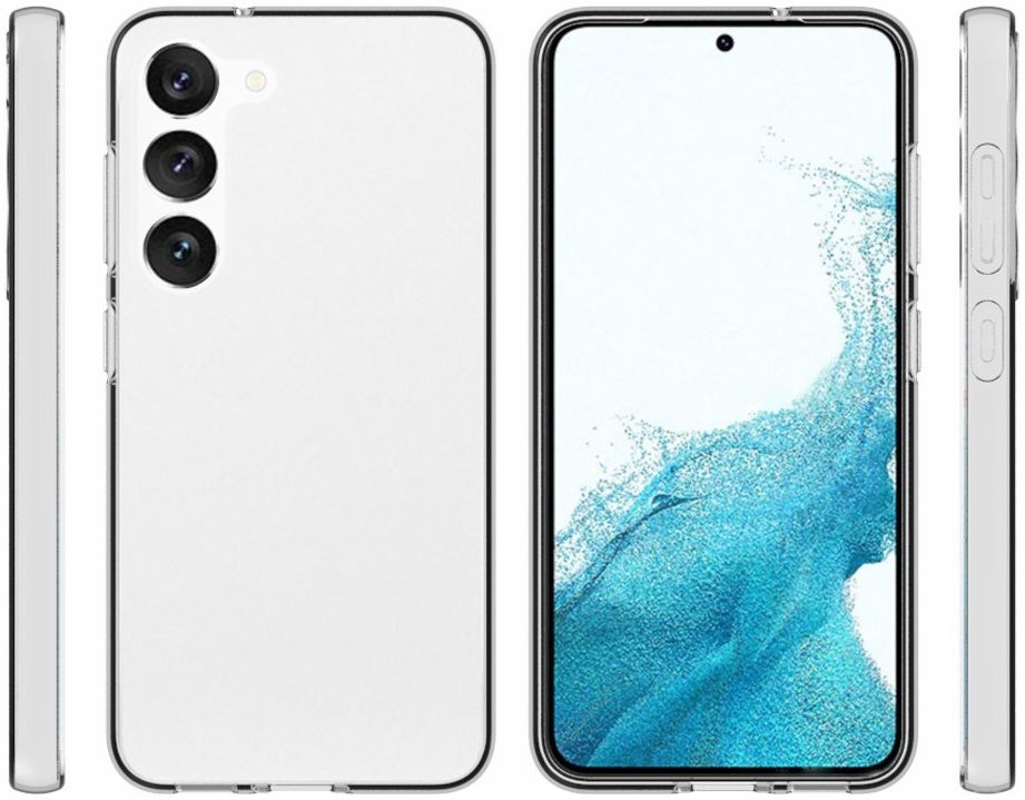 Samsung Galaxy S23 Hoesje Dun TPU Back Cover Transparant afbeelding 8