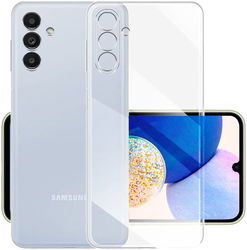 Samsung Galaxy A14 Hoesje Dun TPU Back Cover Transparant afbeelding