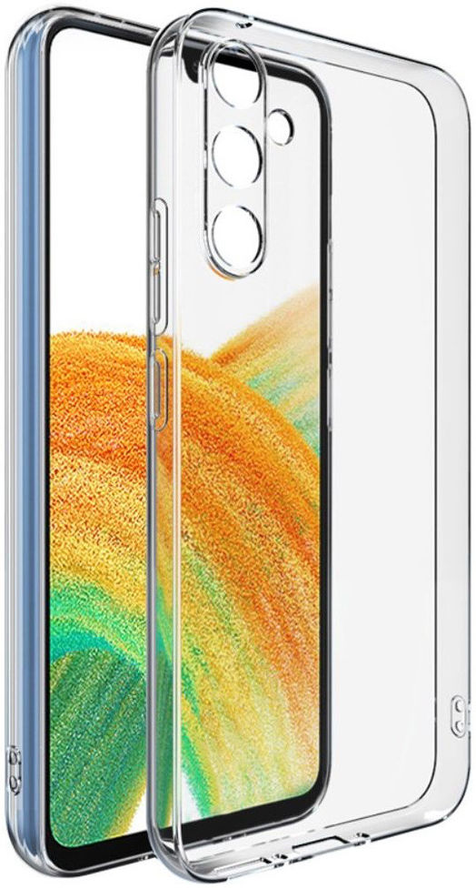 Samsung Galaxy A34 Hoesje Dun TPU Back Cover Transparant afbeelding 3