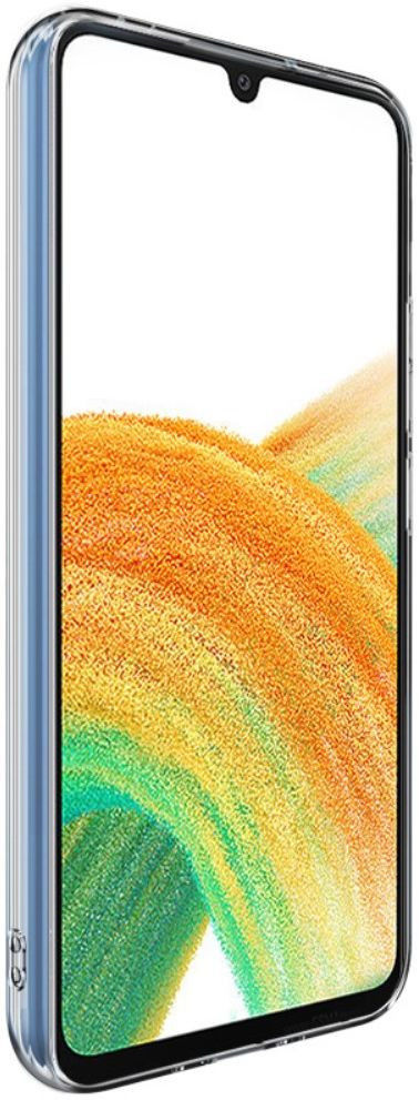 Samsung Galaxy A34 Hoesje Dun TPU Back Cover Transparant afbeelding 5