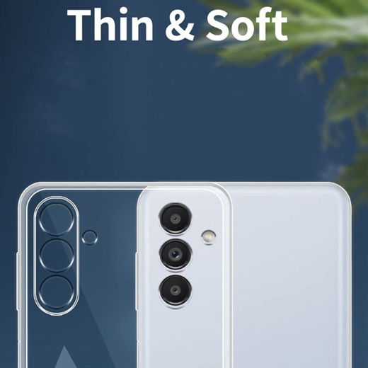 Samsung Galaxy A34 Hoesje Dun TPU Back Cover Transparant afbeelding 4