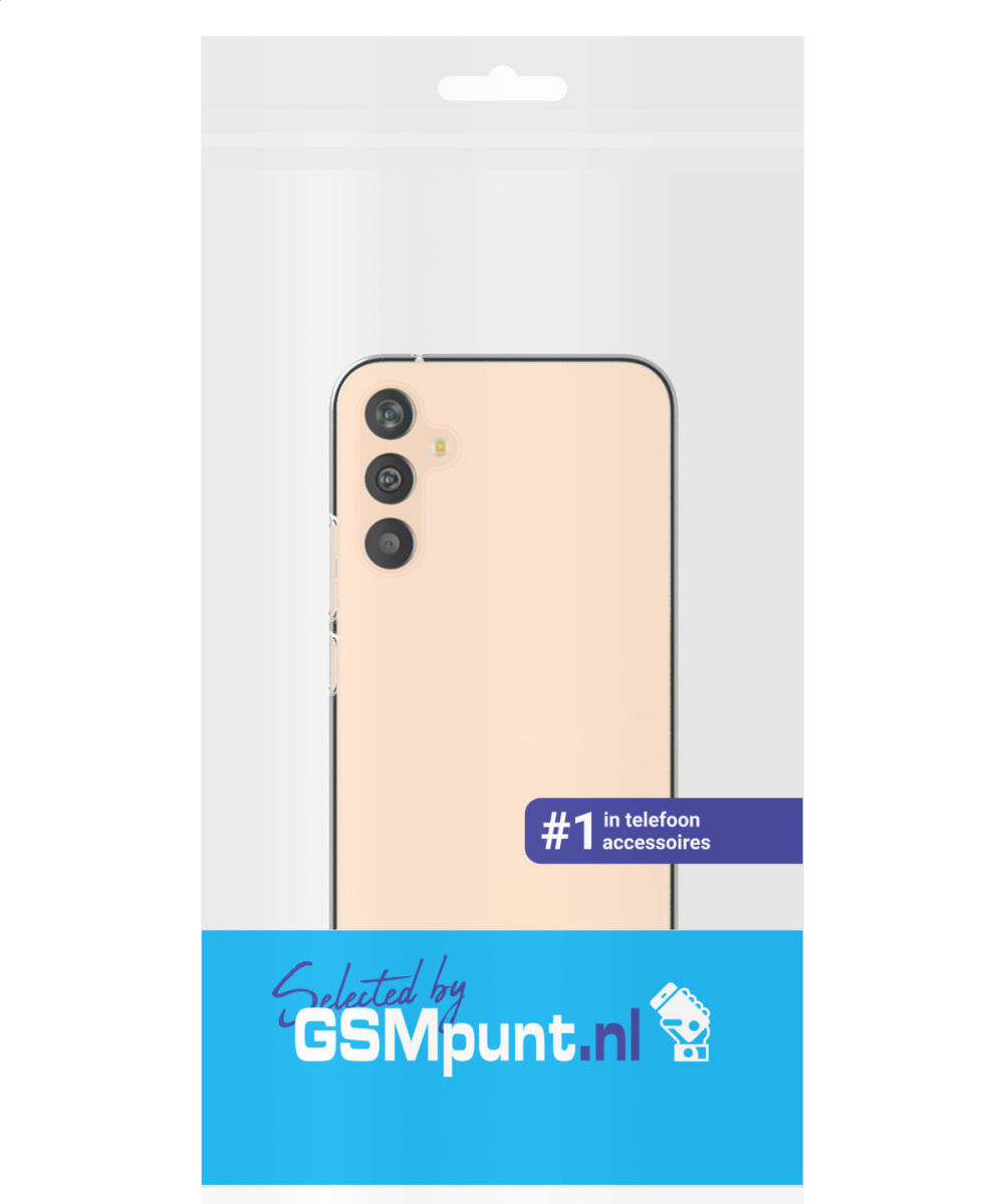 Samsung Galaxy A34 Hoesje Dun TPU Back Cover Transparant afbeelding 6