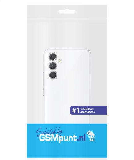 Samsung Galaxy A54 Hoesje Dun TPU Back Cover Transparant afbeelding 5
