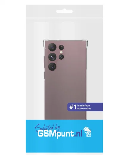 Samsung Galaxy S23 Ultra Hoesje Schokbestendig en Dun TPU Transparant afbeelding 14