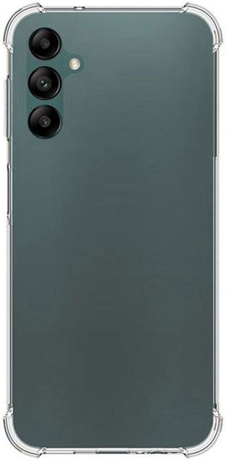 Samsung Galaxy A14 Hoesje Schokbestendig en Dun TPU Transparant afbeelding 12