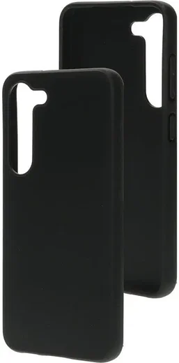 Samsung Galaxy S23 Hoesje Dun TPU Back Cover Matte Zwart afbeelding 2