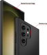 Samsung Galaxy S23 Ultra Hoesje Dun TPU Matte Back Cover Zwart afbeelding 4