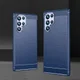 Samsung Galaxy S23 Ultra Hoesje Geborsteld TPU Back Cover Blauw afbeelding 10