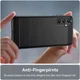 Samsung Galaxy A14 Hoesje Geborsteld TPU Flexibele Back Cover Zwart afbeelding 6