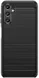 Samsung Galaxy A14 Hoesje Geborsteld TPU Flexibele Back Cover Zwart afbeelding 2