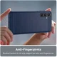 Samsung Galaxy A14 Hoesje Geborsteld TPU Flexibele Back Cover Blauw afbeelding 6