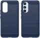 Samsung Galaxy A54 Hoesje Geborsteld TPU Flexibele Back Cover Blauw afbeelding 10