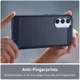 Samsung Galaxy A54 Hoesje Geborsteld TPU Flexibele Back Cover Blauw afbeelding 6
