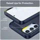 Samsung Galaxy A54 Hoesje Geborsteld TPU Flexibele Back Cover Blauw afbeelding 7