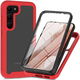 Samsung Galaxy S23 Hoesje Full Protect 360° Cover Hybride Rood