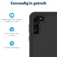 Samsung Galaxy S23 Plus Hoesje Full Protect 360° Cover Hybride Zwart afbeelding 5