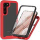 Samsung Galaxy S23 Plus Hoesje Full Protect 360° Cover Hybride Rood