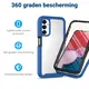 Samsung Galaxy A14 Hoesje Full Protect 360° Cover Hybride Blauw afbeelding 2