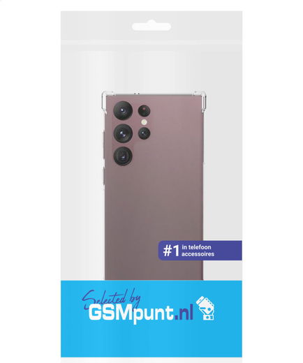 Samsung Galaxy S23 Ultra Hoesje met Koord TPU Transparant afbeelding 11