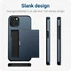 Samsung Galaxy S23 Plus Hoesje Slider Kaarthouder Back Cover Blauw afbeelding 13