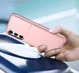 Samsung Galaxy S23 Plus Hoesje Slider Kaarthouder Back Cover Roze Goud afbeelding 14