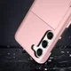 Samsung Galaxy S23 Plus Hoesje Slider Kaarthouder Back Cover Roze Goud afbeelding 12