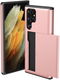 Samsung Galaxy S23 Ultra Hoesje met Slider Kaarthouder Roze Goud afbeelding 1