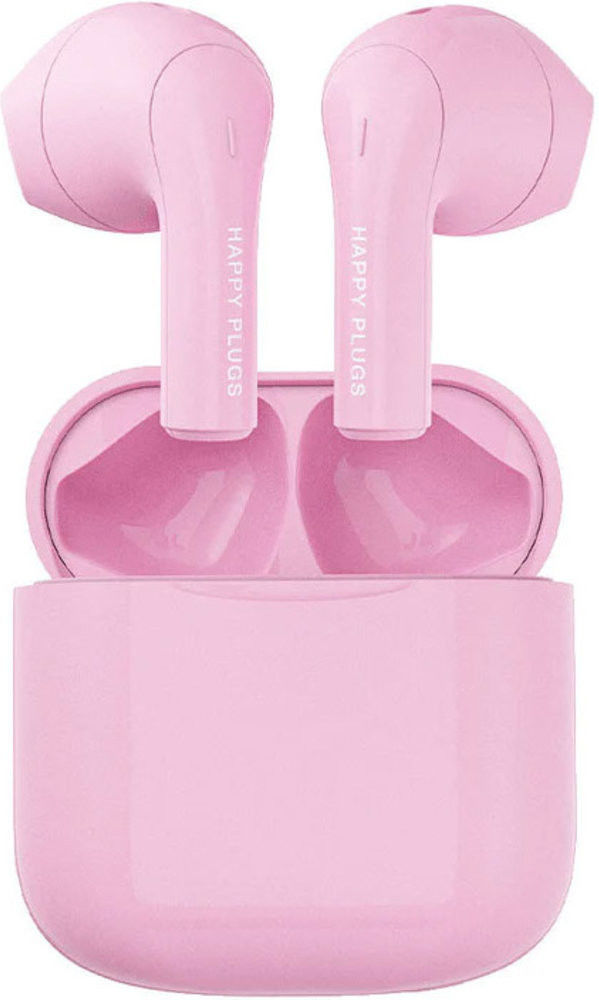 Happy Plugs Joy Bluetooth 5.2 Headset Draadloze Oordopjes Roze afbeelding 2