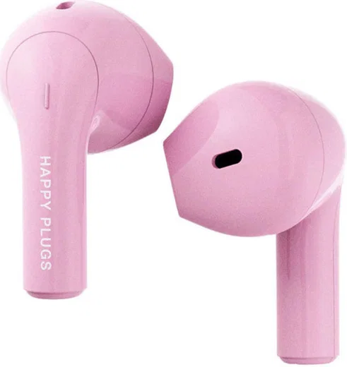 Happy Plugs Joy Bluetooth 5.2 Headset Draadloze Oordopjes Roze afbeelding 3