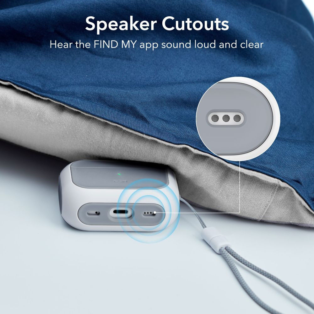 ESR Orbit Hybrid HaloLock Apple AirPods Pro 1/2 Hoesje MagSafe Wit afbeelding 7
