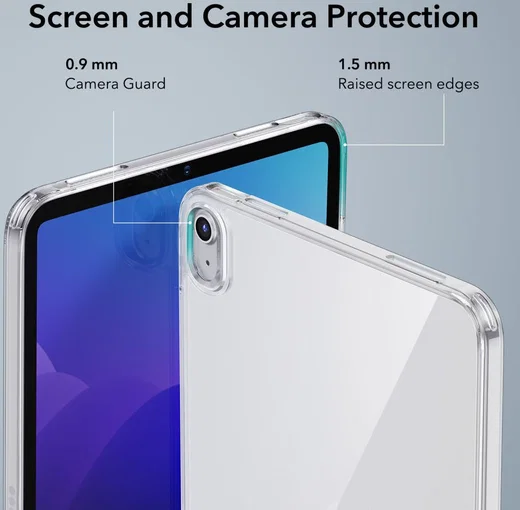 ESR Classic Hybrid iPad 11 (2025) / 10.9 (2022) Hoes Back Cover Transparant afbeelding 5