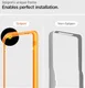 Spigen ALM Fit Glas.tR Nothing Phone 1 Screen Protector (2-Pack) afbeelding 7