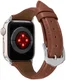Spigen Cyrill Apple Watch Bandje - 4-10/SE - 38/40/41/42MM - Echt Leer Bruin afbeelding 7