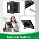 4smarts Rugged Grip iPad Pro 12.9 (2018/2020/2021/2022) Hoes Zwart afbeelding 8