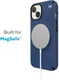 Speck Presidio2 Grip Apple iPhone 14 Hoesje MagSafe Back Cover Blauw afbeelding 4