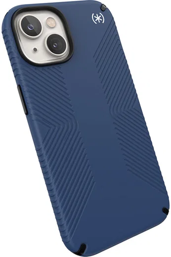 Speck Presidio2 Grip Apple iPhone 14 Hoesje MagSafe Back Cover Blauw afbeelding 2