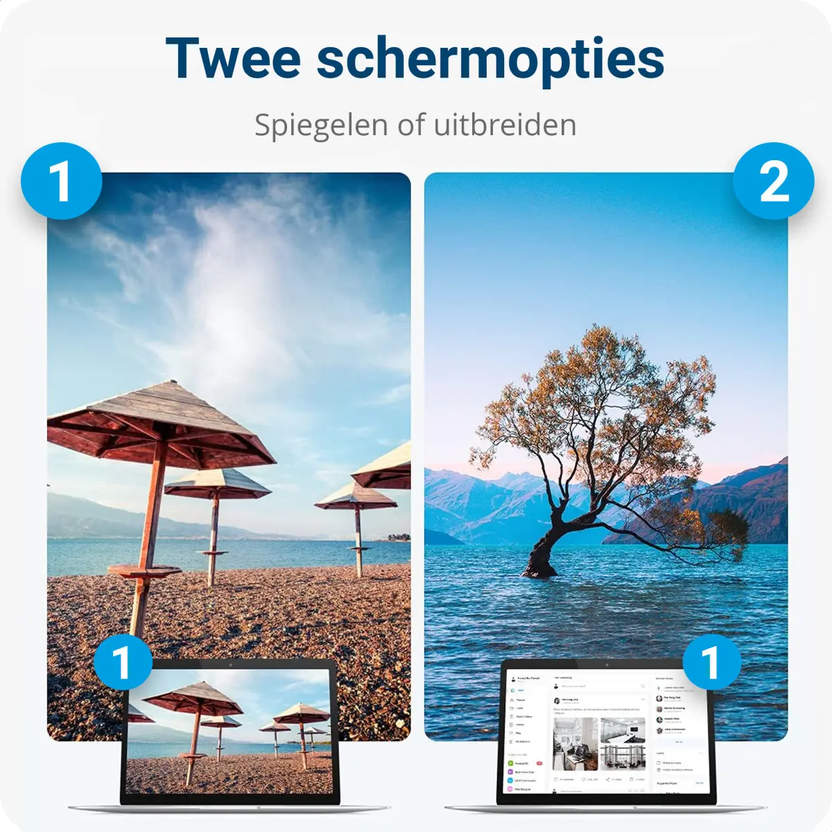 USB-C Female naar HDMI Male Adapter 4K Resolutie 60Hz Converter afbeelding 3