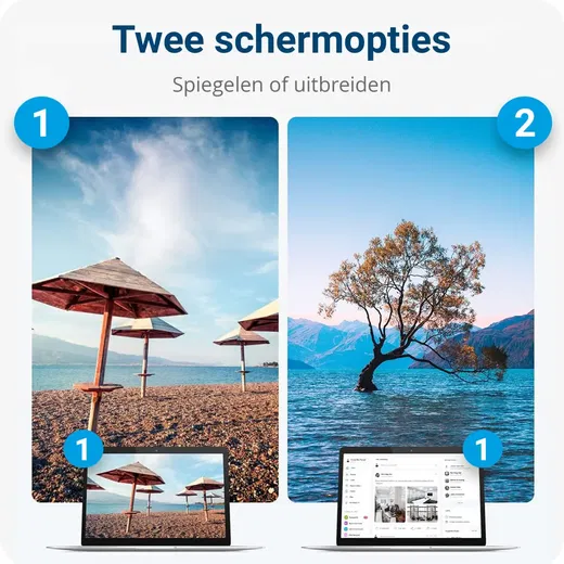 USB-C Female naar HDMI Male Adapter 4K Resolutie 60Hz Converter afbeelding 3