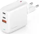 4smarts GaN Flex 65W 1x USB 2x USB-C Snellader PD Adapter Wit afbeelding 6