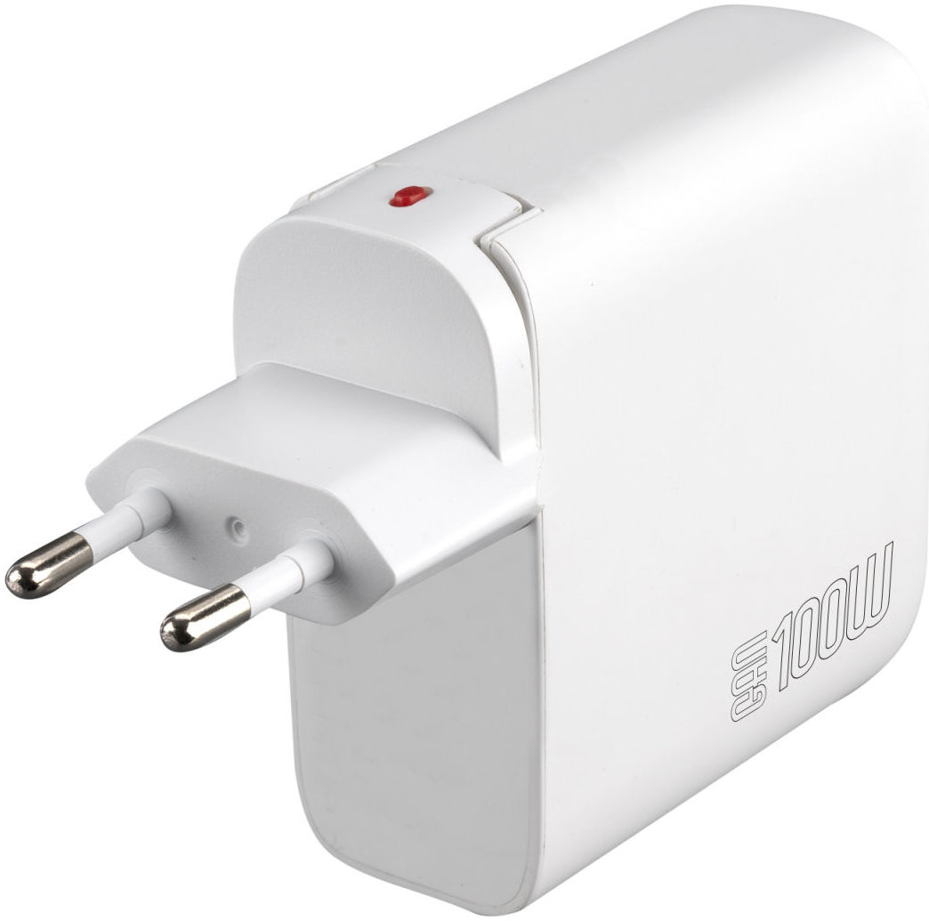 4smarts Flex Pro 100W 1x USB 3x USB-C Snellader Met Verlengkabel Wit afbeelding 6