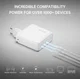 4smarts GaN Flex Pro 140W 3x USB-C Snellader PD Adapter Wit afbeelding 4