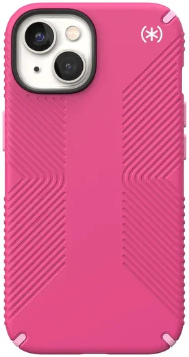 Speck Presidio2 Grip Apple iPhone 14 Hoesje MagSafe Back Cover Roze afbeelding 3